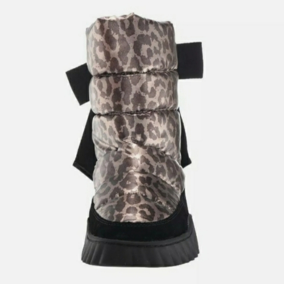 Kate Spade Leopard Cheetah Frosty Boots Sz 7 NWOT NWOB - Picture 3 of 13